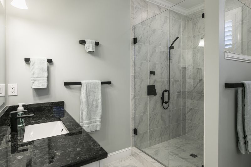 Granite Shower Installation in Belfast, ME