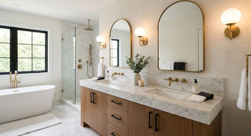 Luxury Bathroom Installation in Belfast, ME