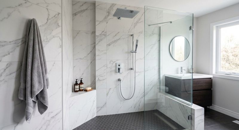 Shower Renovation in Blue Hill, ME