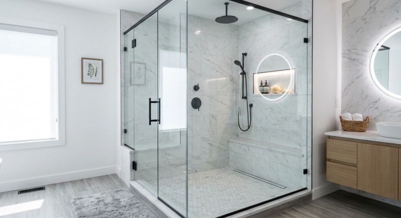 Shower Renovation in Islesboro, ME