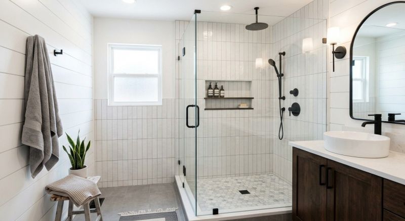 Shower Renovation in Warren, ME