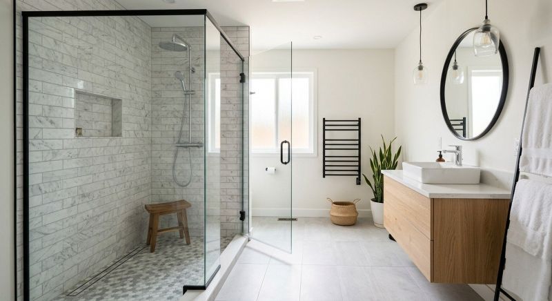 Tub To Shower Conversion in Rockland, ME